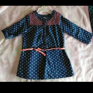 Toddler denim dress